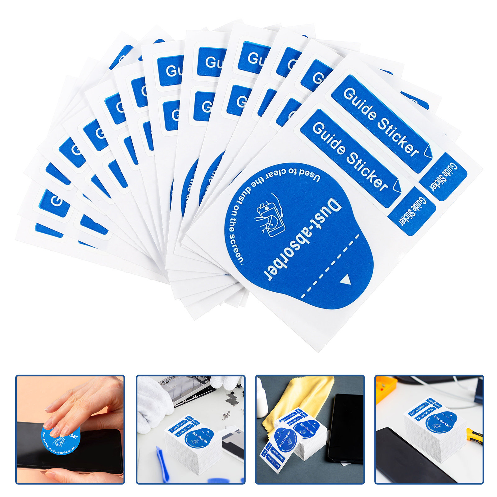 Dust Removal Sticker - 200 pegatinas para eliminar el polvo