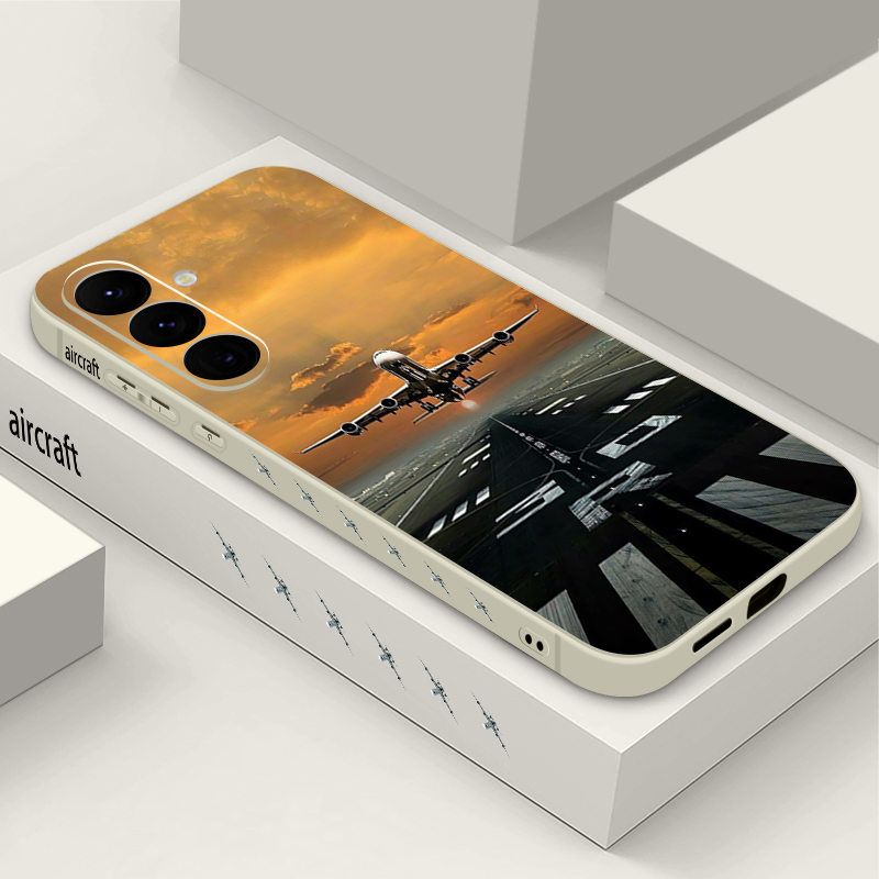 Samsung Galaxy A55 - Funda de silicona suave con estampado