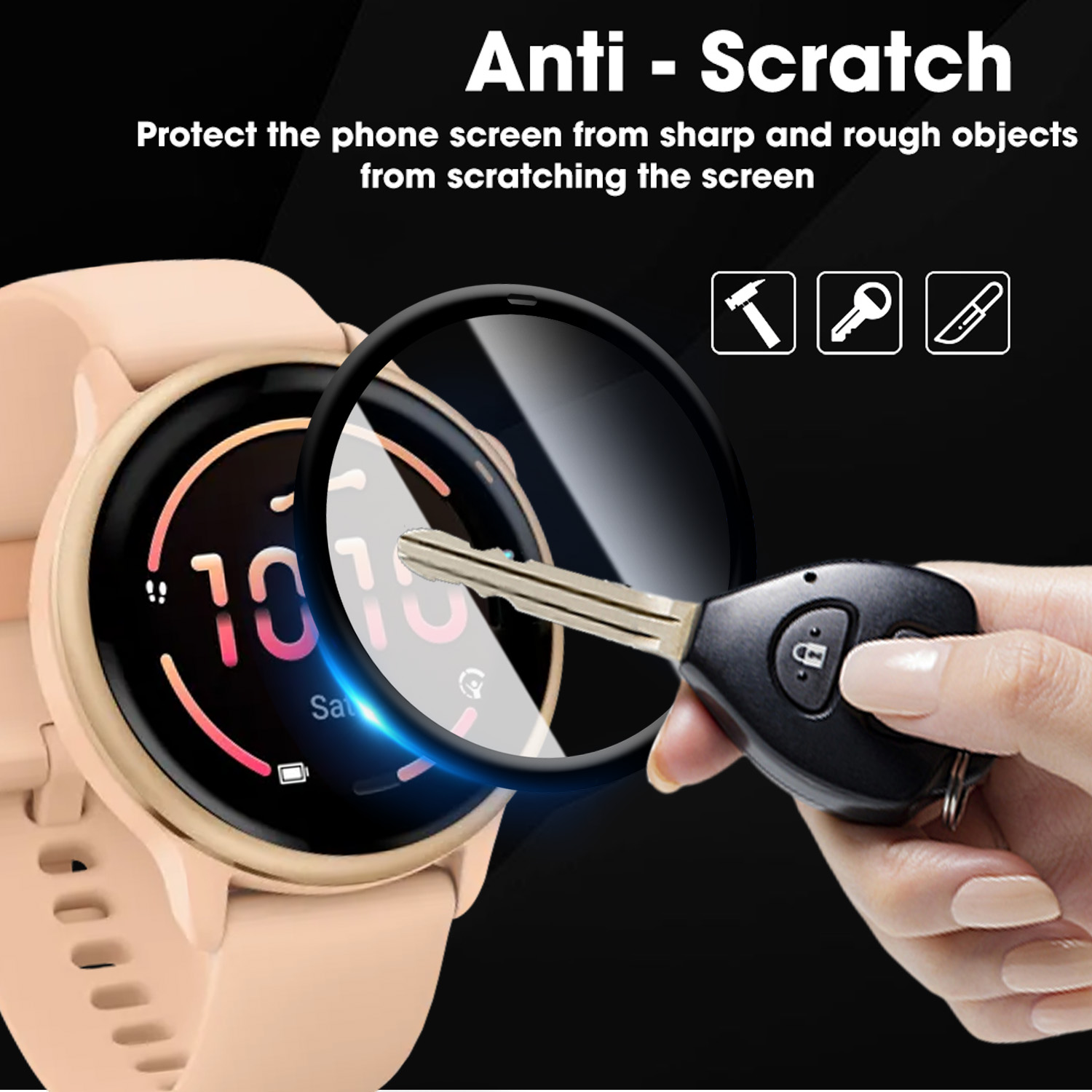 Curved Edge Screen - Protectores de pantalla flexibles para Garmin