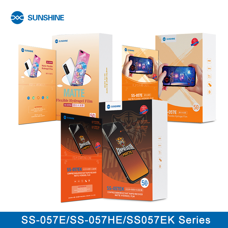 Screen Protector Cutter - SUNSHINE SS-057HE/057E/057EK Serie de películas de