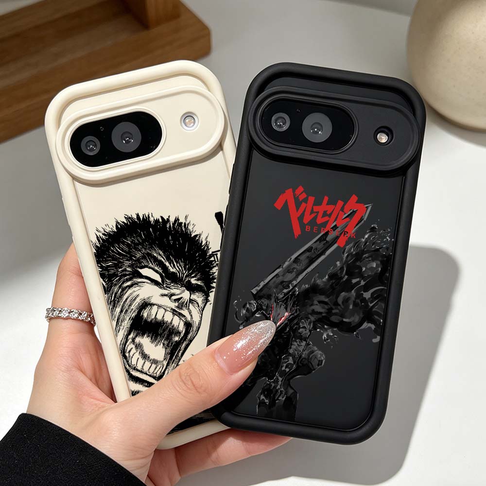 Google Pixel 9 Pro - Funda de silicona Berserk Cool para