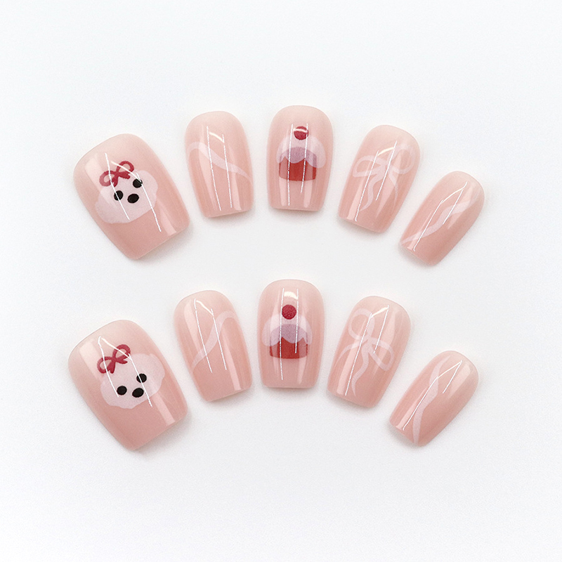 30 Uñas Postizas Cortas Cuadra - Full Cover Adhesive reseña y precio