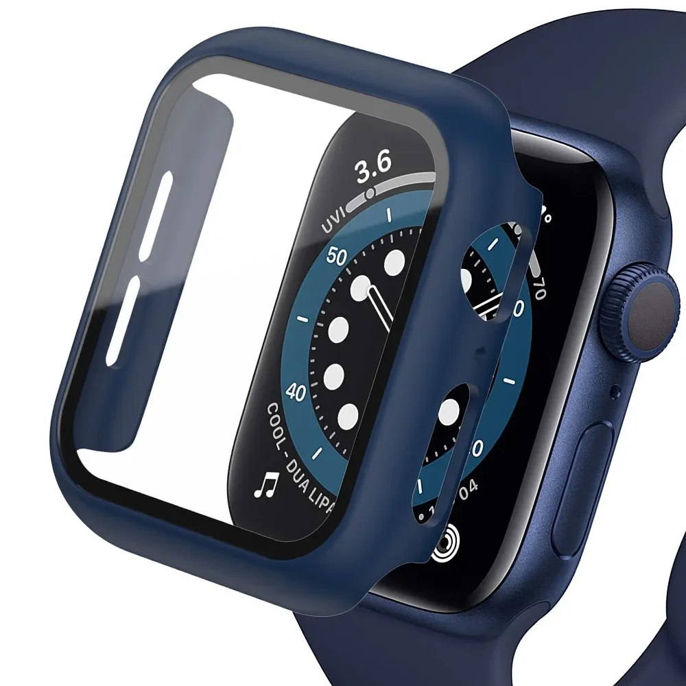 Vidrio templado + cubierta par - Smartwatch Screen Film reseña y precio